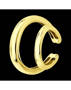 Серьга из золочёного серебра Sokolov