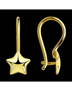 Серьги из желтого золота Sokolov