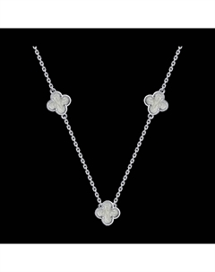 Колье из серебра с эмалью Sokolov