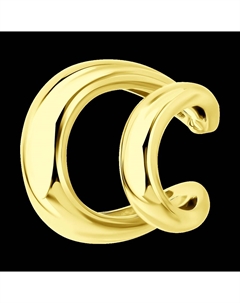 Серьга из золочёного серебра Sokolov