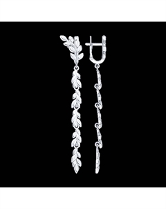 Серьги из серебра Sokolov