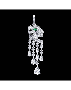 Подвеска из серебра с фианитами и эмалью Sokolov