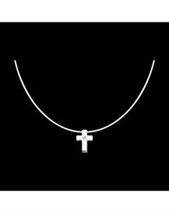 Колье из серебра с бриллиантом Sokolov