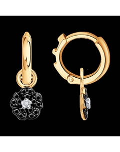 Серьги из золота с бриллиантами Sokolov