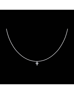 Колье из серебра с фианитами Sokolov