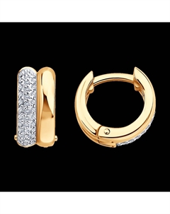 Серьги из золота с бриллиантами Sokolov