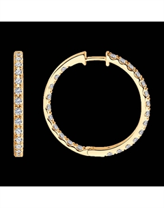 Серьги из золота с бриллиантами Sokolov