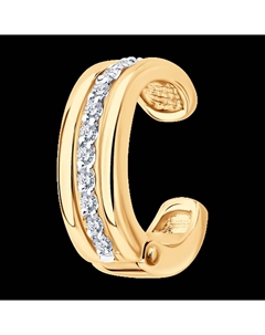 Серьга из золота с бриллиантами Sokolov