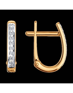 Серьги из золота с бриллиантами Sokolov