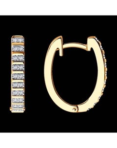 Серьги из золота с бриллиантами Sokolov