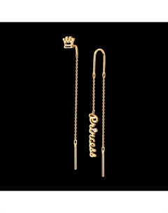 Серьги из золота с бриллиантом Sokolov