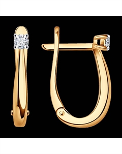 Серьги из золота с бриллиантами Sokolov