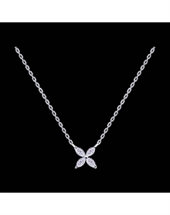 Колье из серебра с фианитами Sokolov