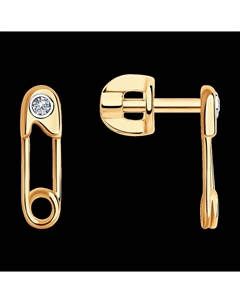 Серьги из золота с бриллиантами Sokolov