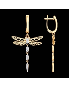 Серьги из золота с бриллиантами Sokolov