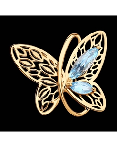 Подвеска из золота с топазами Sokolov