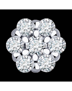 Подвеска из белого золота с бриллиантами Sokolov