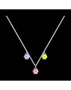 Колье из серебра с эмалью Sokolov