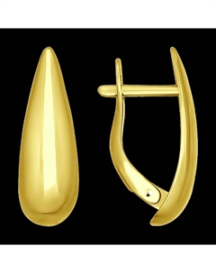 Серьги из желтого золота Sokolov