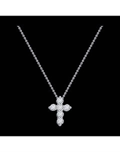 Колье из белого золота с бриллиантами Sokolov