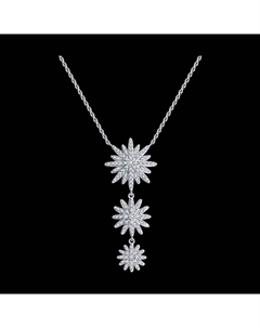 Колье из белого золота с бриллиантами Sokolov