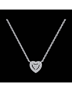 Колье из белого золота с бриллиантами Sokolov