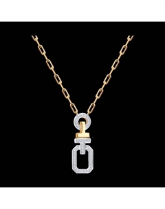 Колье из комбинированного золота с бриллиантами Sokolov