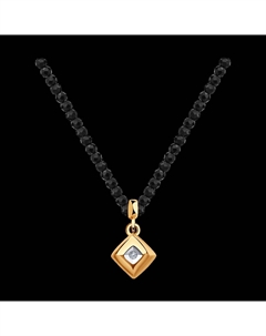 Колье из золота с бриллиантом Sokolov