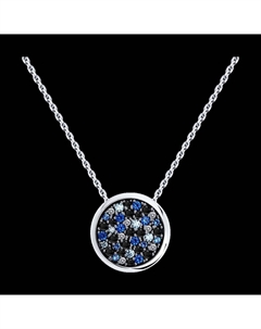 Колье из серебра с фианитами Sokolov