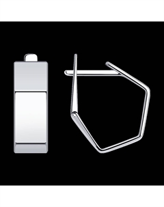 Серьги из серебра Sokolov