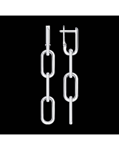 Серьги из серебра Sokolov