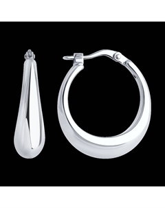 Серьги из серебра Sokolov