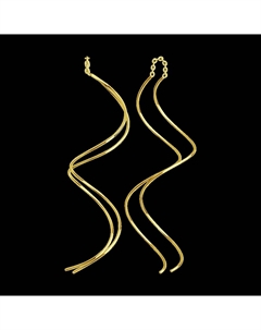 Серьги из желтого золота Sokolov