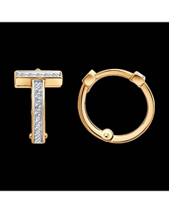 Серьги из золота с бриллиантами Sokolov