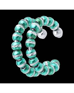 Серьга из серебра Sokolov