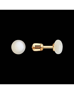 Серьги из золота с лунными камнями Sokolov