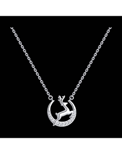 Колье из серебра с фианитами Sokolov