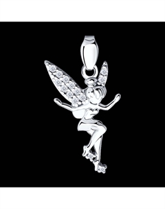 Подвеска из серебра с фианитами Sokolov