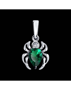 Подвеска из серебра с фианитами Sokolov