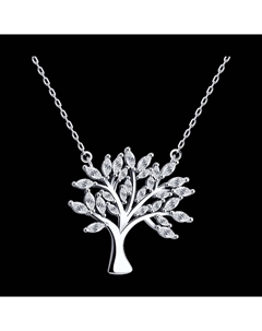 Колье из серебра с фианитами Sokolov