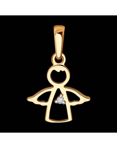 Подвеска из золота с бриллиантом Sokolov