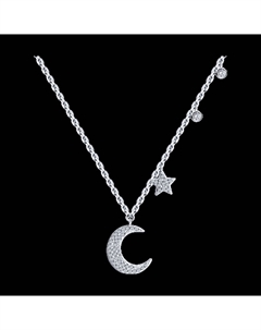 Колье из серебра с фианитами Sokolov