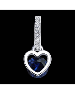 Подвеска из серебра с фианитами Sokolov