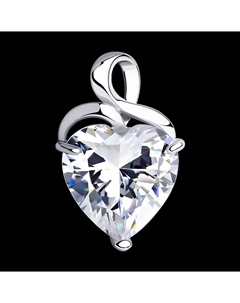 Подвеска из серебра с фианитом Sokolov