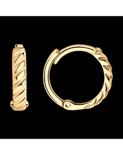 Серьги из золоченого серебра Sokolov