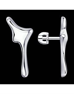 Серьги из серебра Sokolov