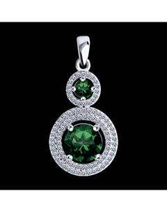 Подвеска из серебра с фианитами Sokolov