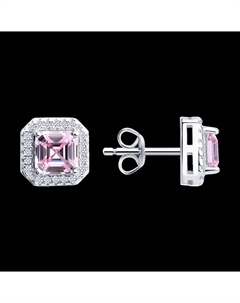 Серьги из серебра с фианитами Sokolov