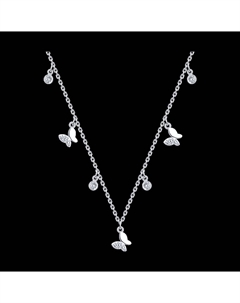 Колье из серебра с фианитами Sokolov