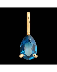 Подвеска из золота с лондон топазом Sokolov